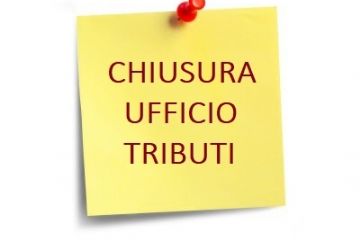 Chiusura Ufficio Tributi