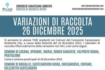 Variazioni Raccolta Rifiuti 