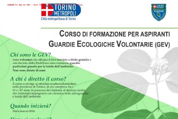 Corso di formazione per aspiranti Guardie Ecologiche Volontarie